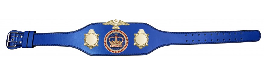 TITLE BELT - BUD004/G/BLUGEM - AVAILABLE IN 4 COLOURS